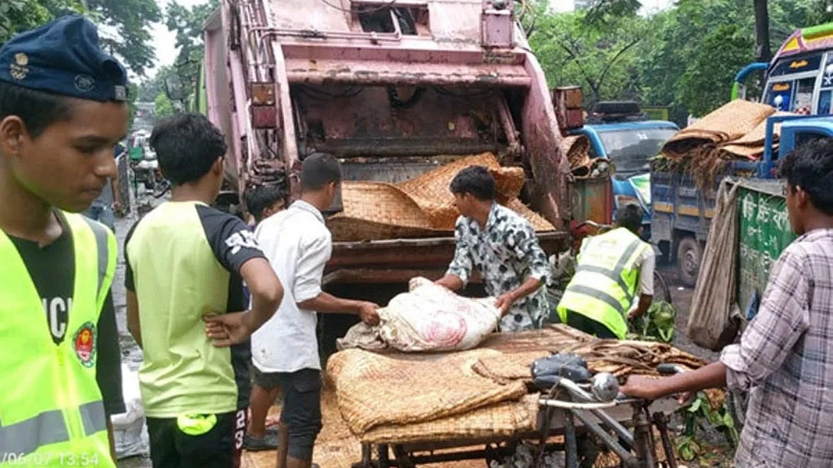 Morning Waste Cleared by Evening Across Dhaka