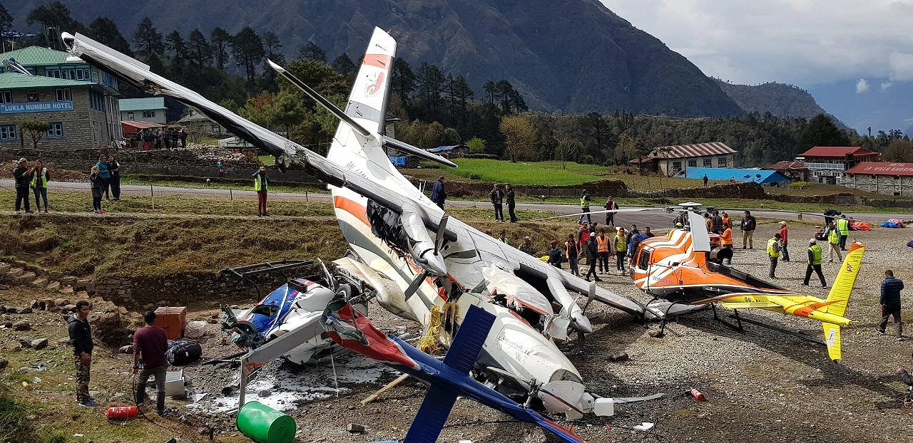 This airport has witnessed a series of horrific accidents. Photo: Collected