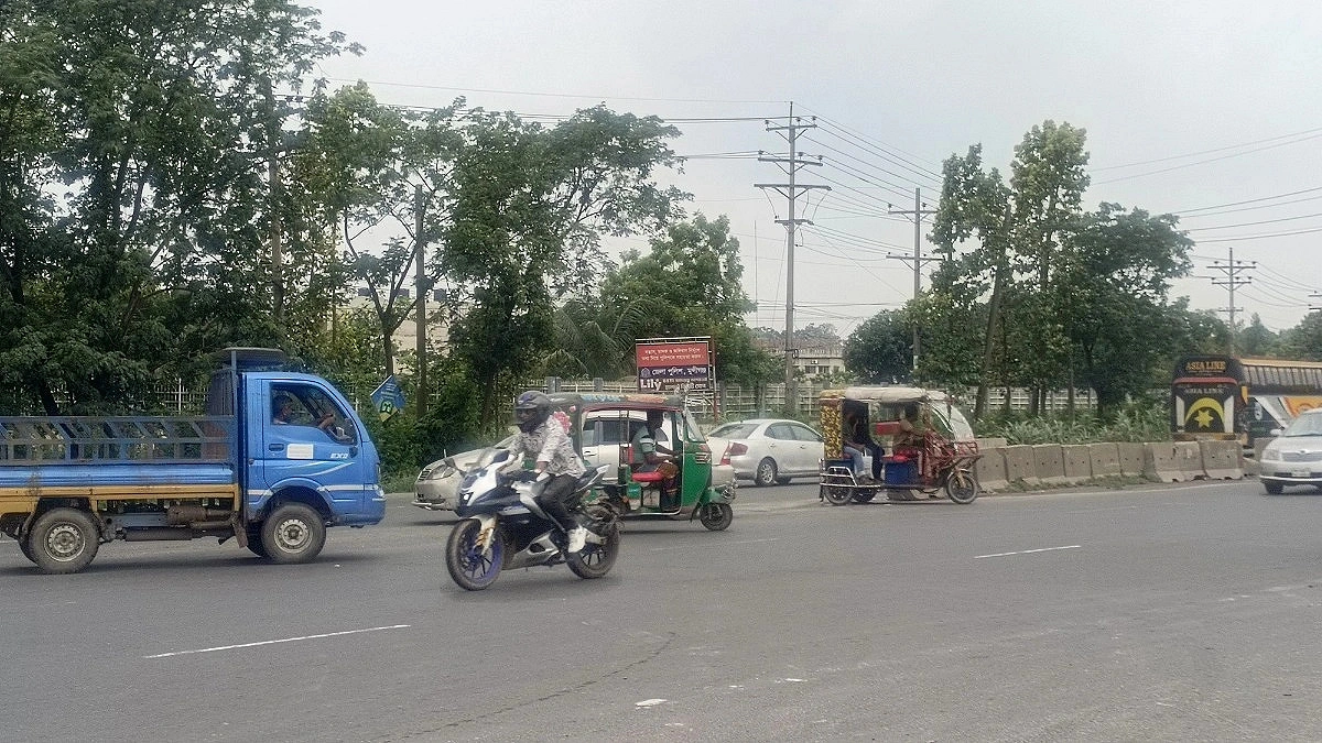 Human body parts were found scattered across the highway