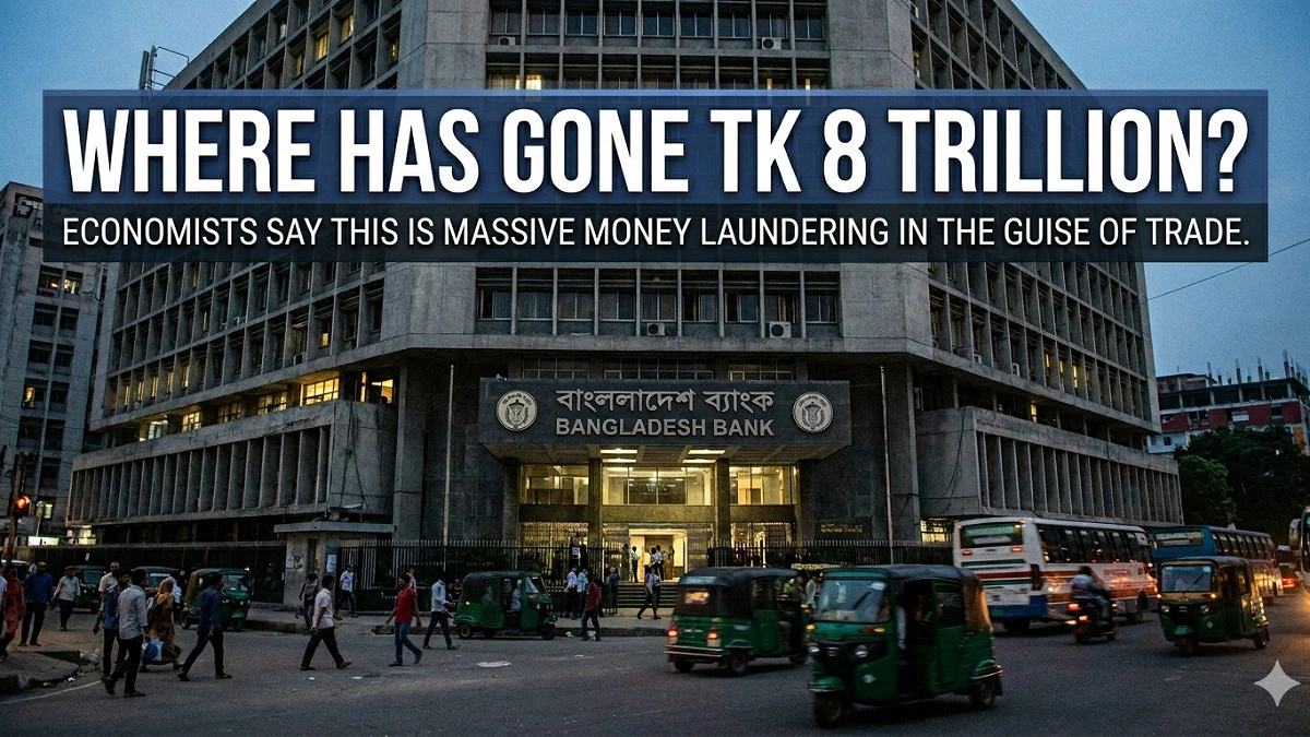 No Trace of Tk 8 Trillion from Current Account at Bangladesh Bank