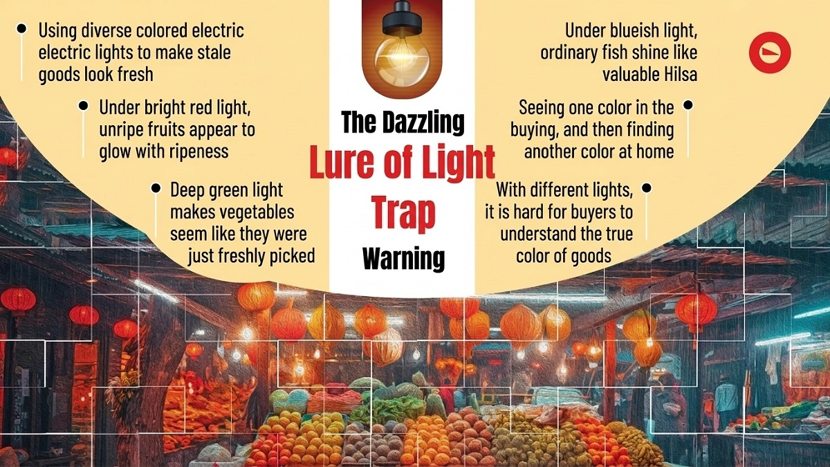 Pickpocketing Through Light, Even Stale Products Look Fresh!