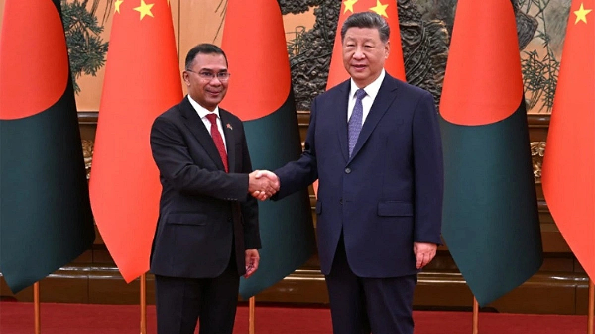 Prime Minister Tarique Rahman Meets Chinese President Xi Jinping