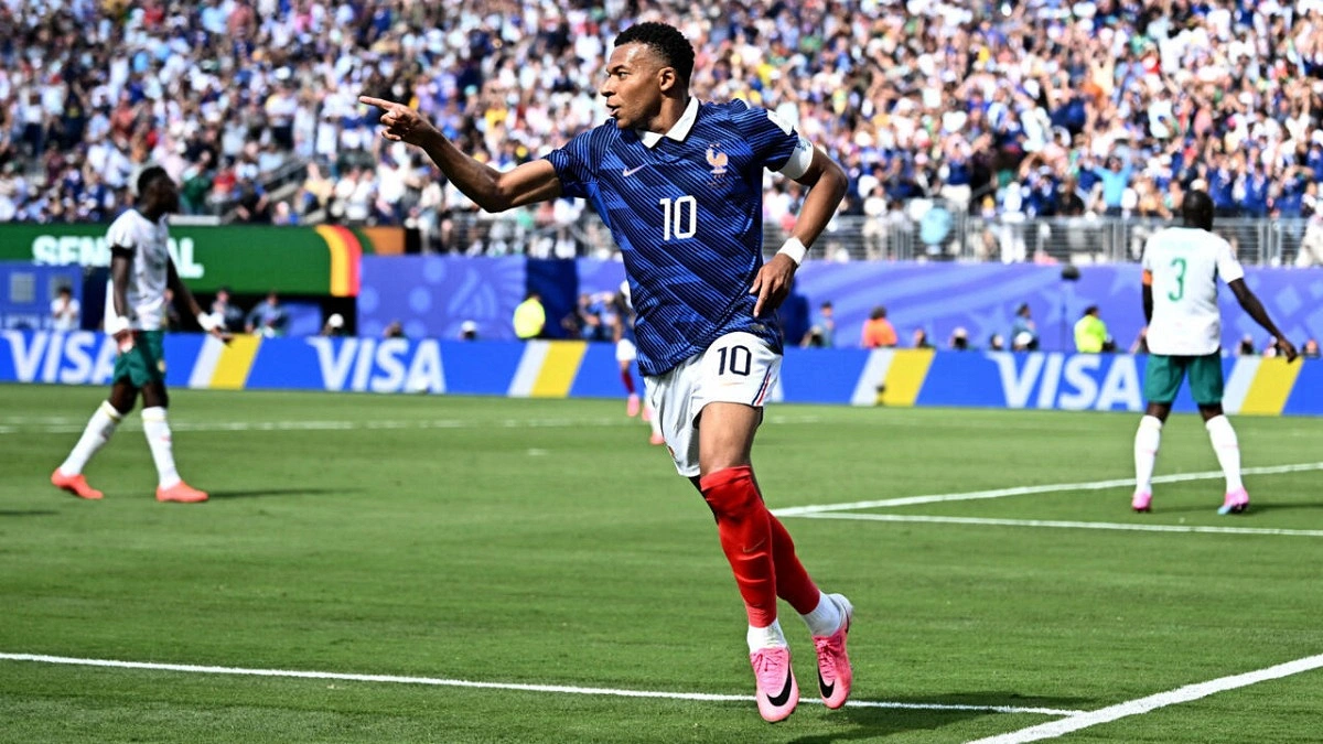 France Crushes Iraq 3-0 as Mbappe Ties All-Time Scoring Mark