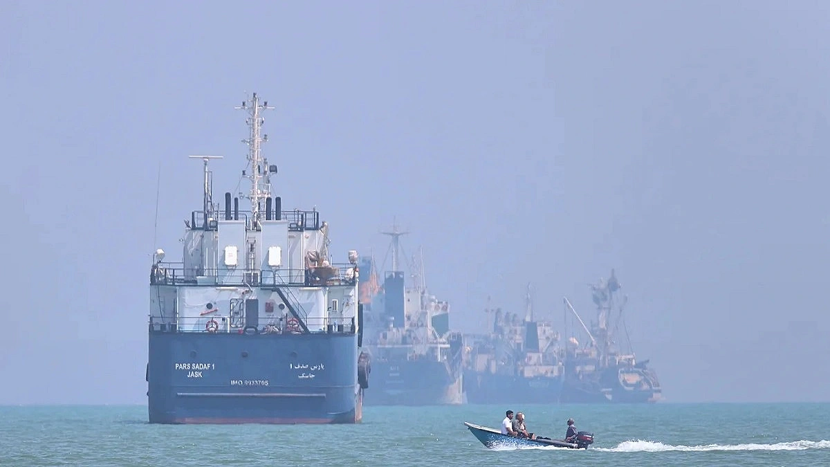 Iran Strikes Ship in Strait of Hormuz