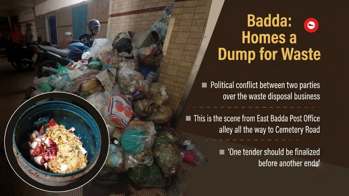 Badda Goes 15 Days Without City Corporation Waste Collection