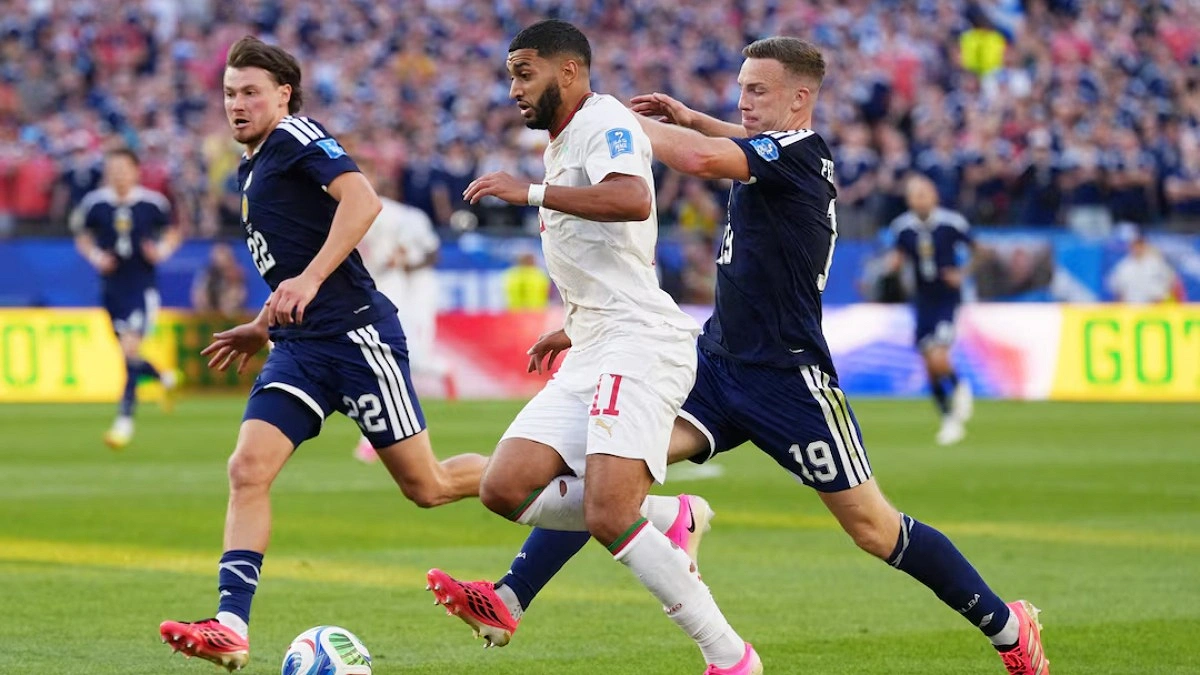 Record-Breaking Early Goal Powers Morocco Past Scotland 1-0