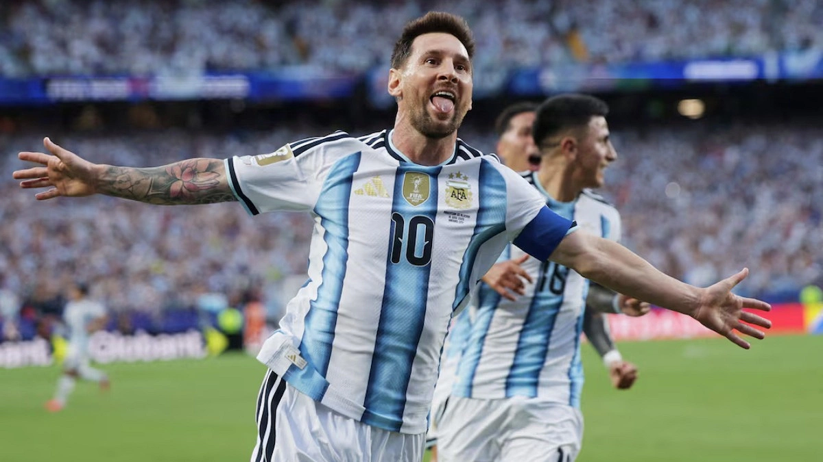 Argentina 3-0 Algeria as Messi Equals Goalscoring Record