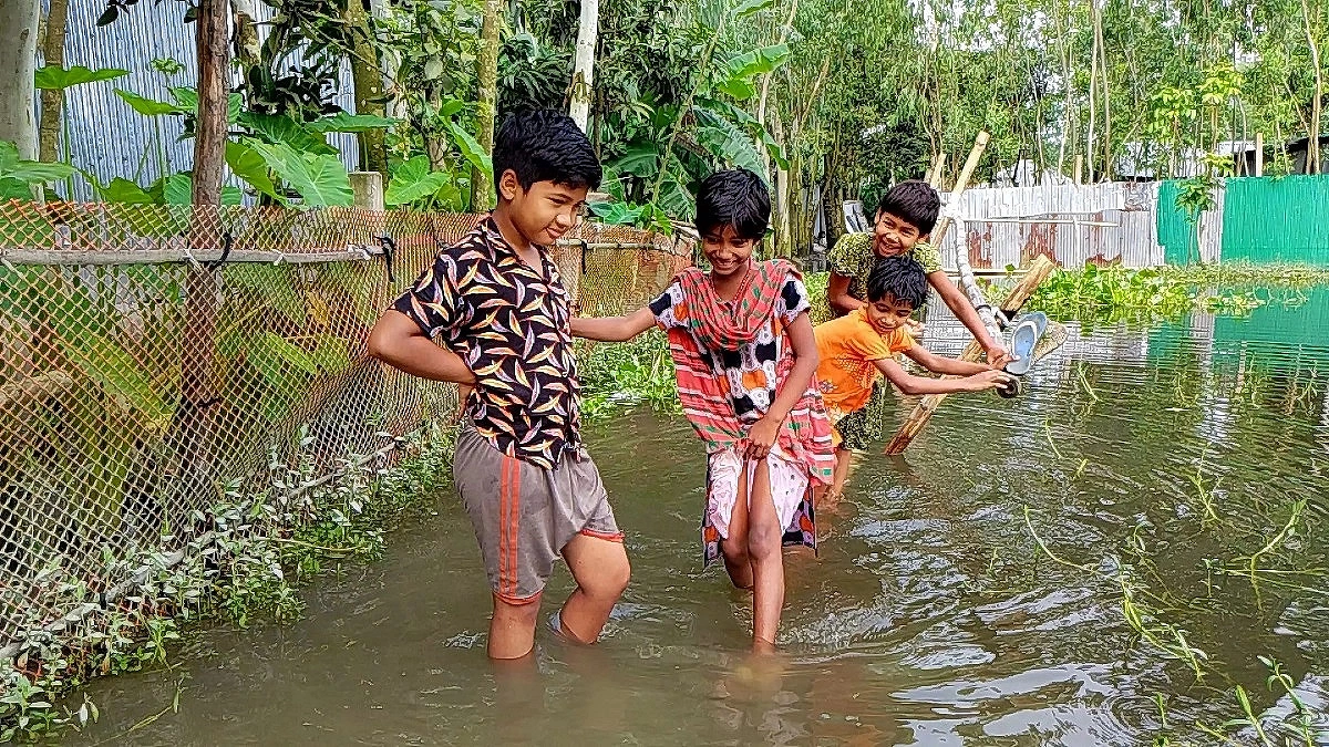 Teesta Water Levels Rise Again in Lalmonirhat