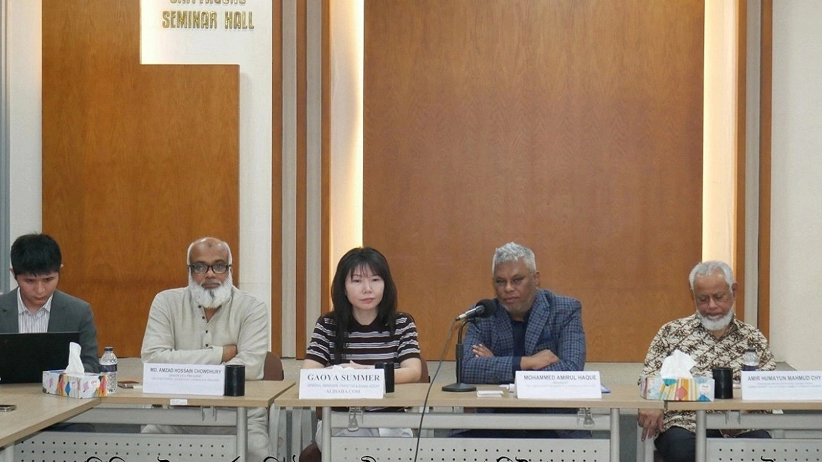 Chamber President Amirul Haque Seeks Opportunity to Sell Bangladeshi Products on Alibaba