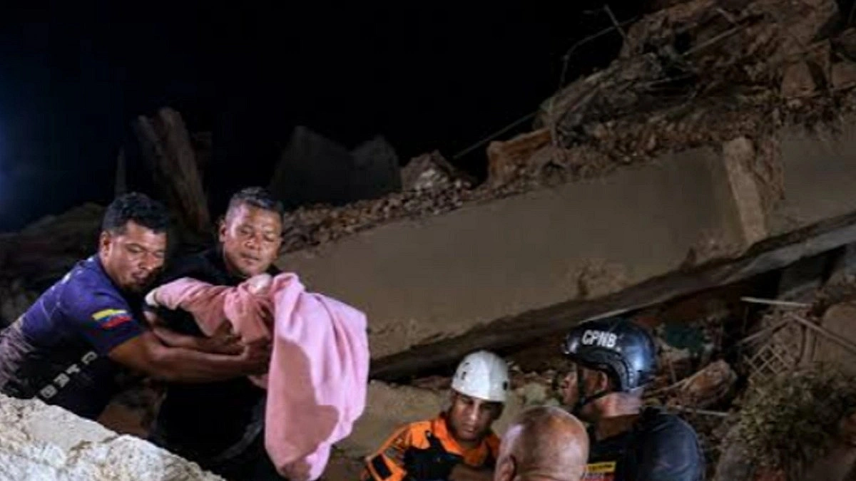 18 Day Old Newborn Rescued Alive After 32 Hours Under Rubble