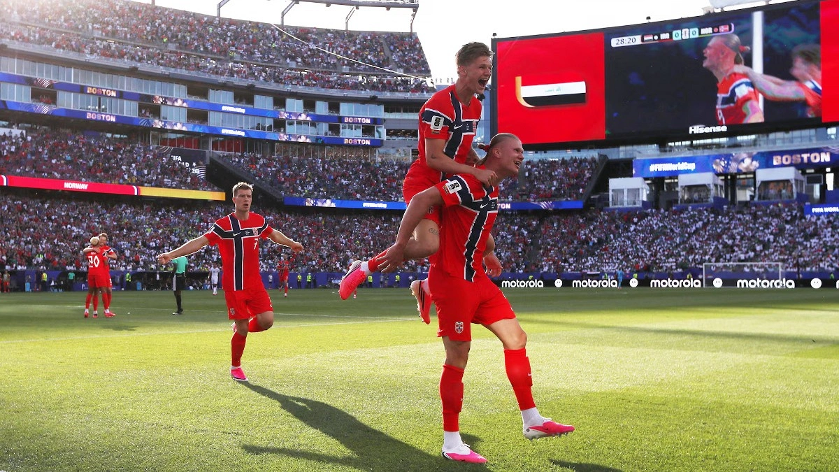 Norway Crush Iraq 4-1 on Triumphant World Cup Return