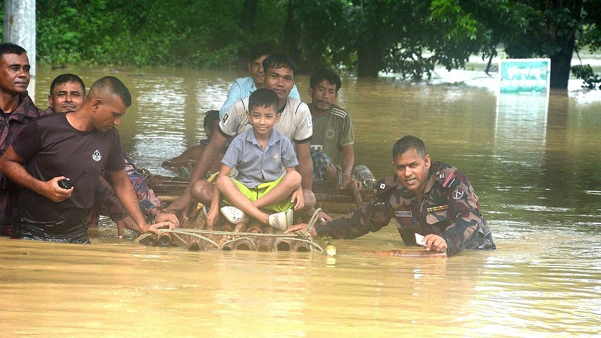 BGB rescues 122 flood-stricken Families in Bandarban