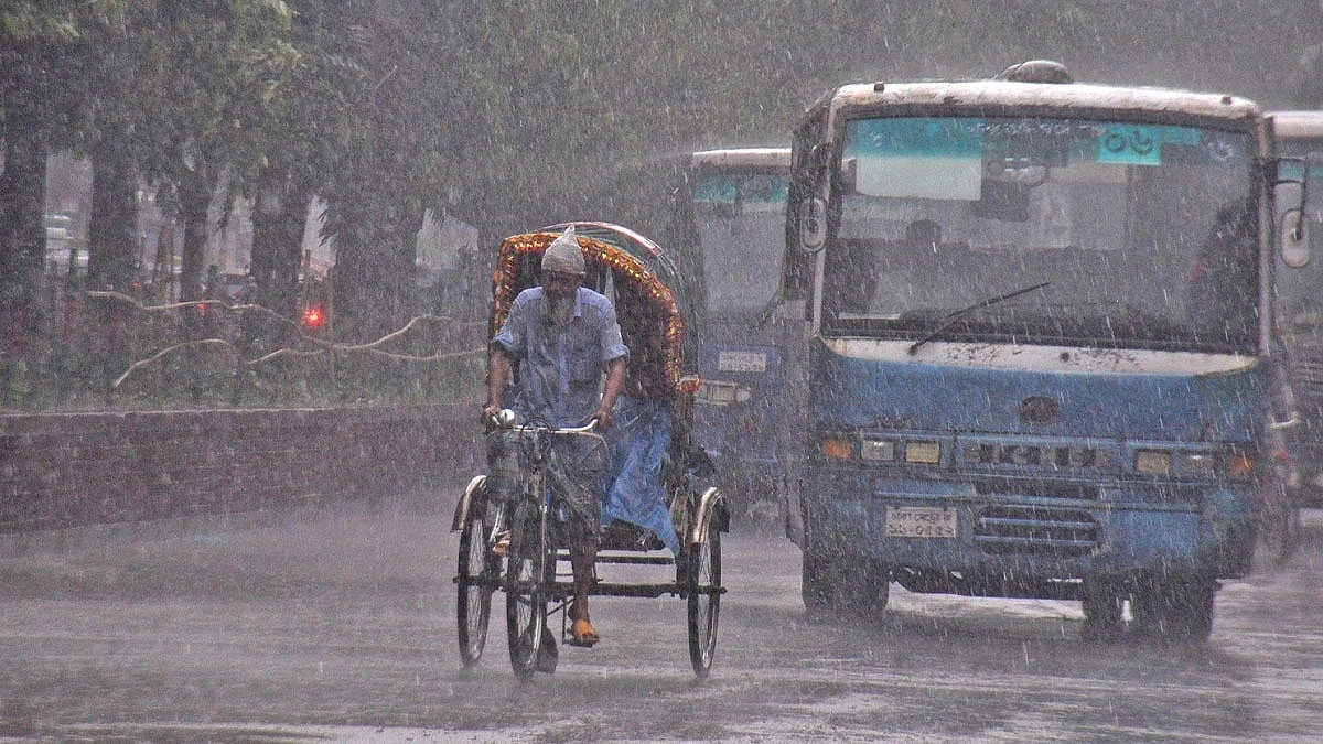 Dhaka Drowns Under Record Rain, More Showers Expected