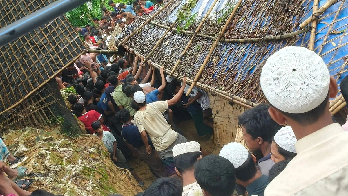 Rohingya Camp Landslide Death Toll Rises to Eight