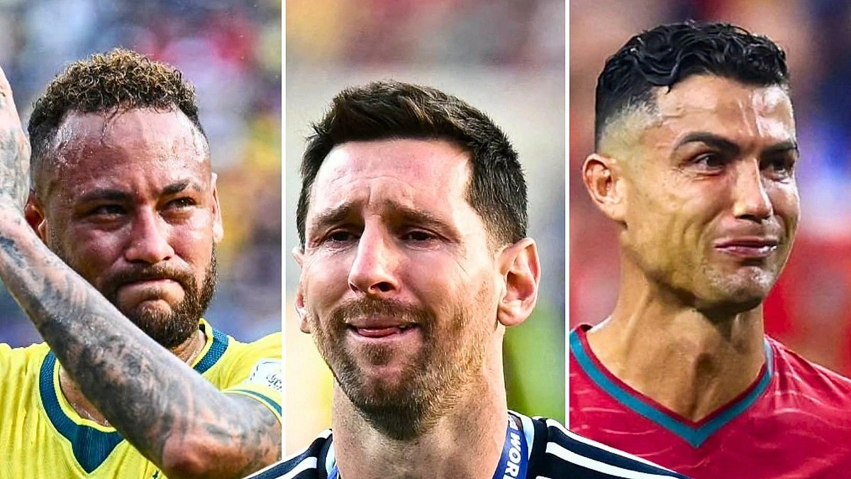 Messi, Ronaldo, Neymar exit World Cup in tears