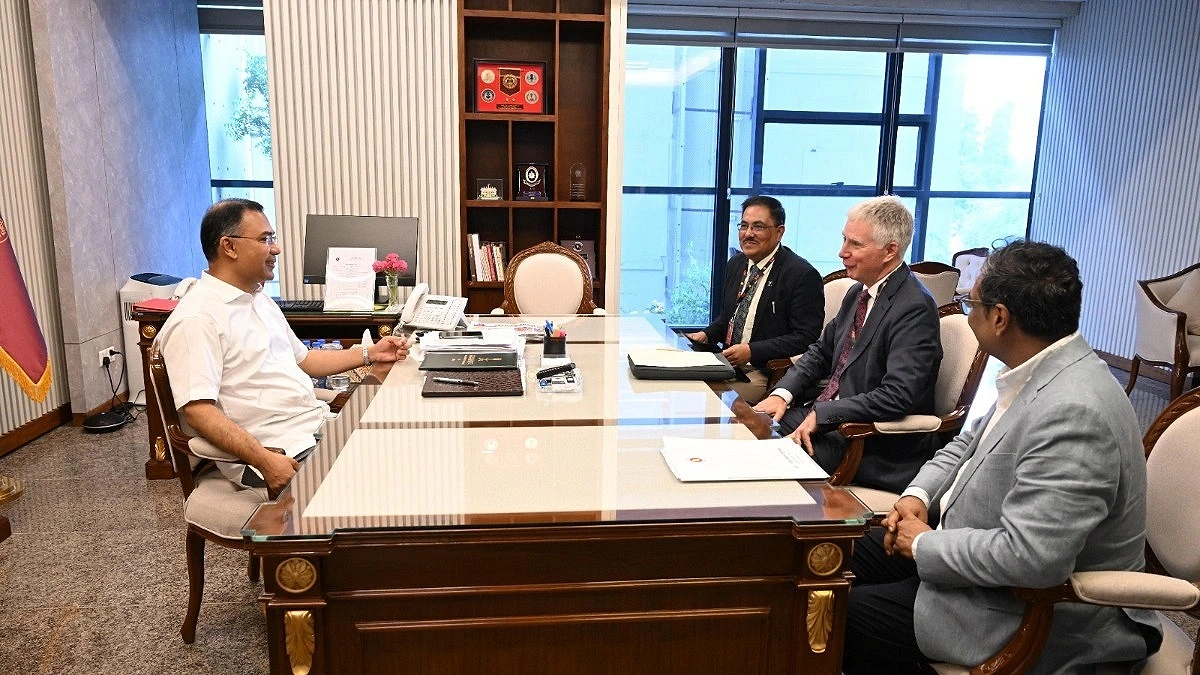 IAPB CEO Meets Tarique Rahman to Boost Eye Care