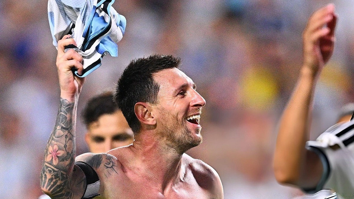 Messi Has Never Played Against England!