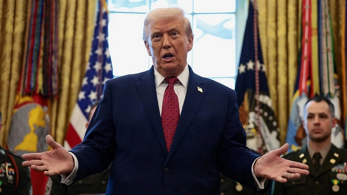 Trump says Iran talks on, warns against nuclear weapon