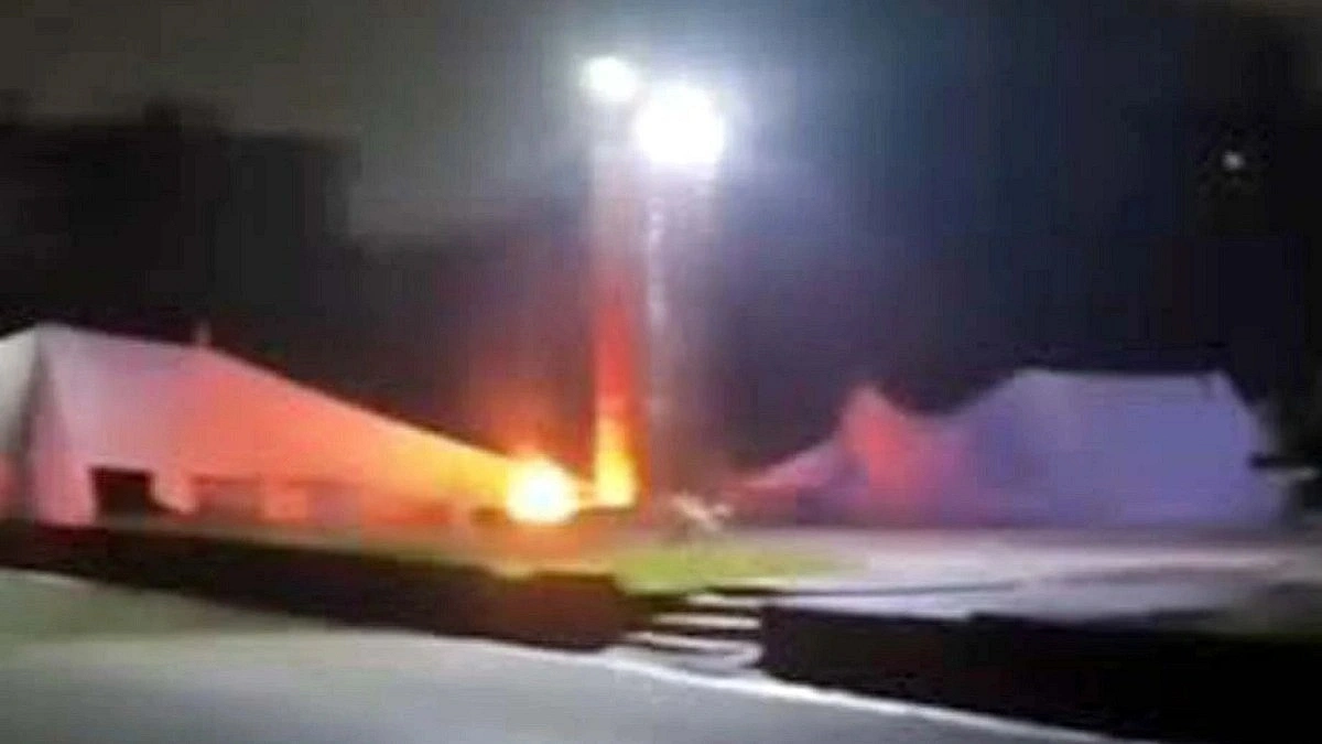 Fire breaks out at country’s first July Martyrs Memorial