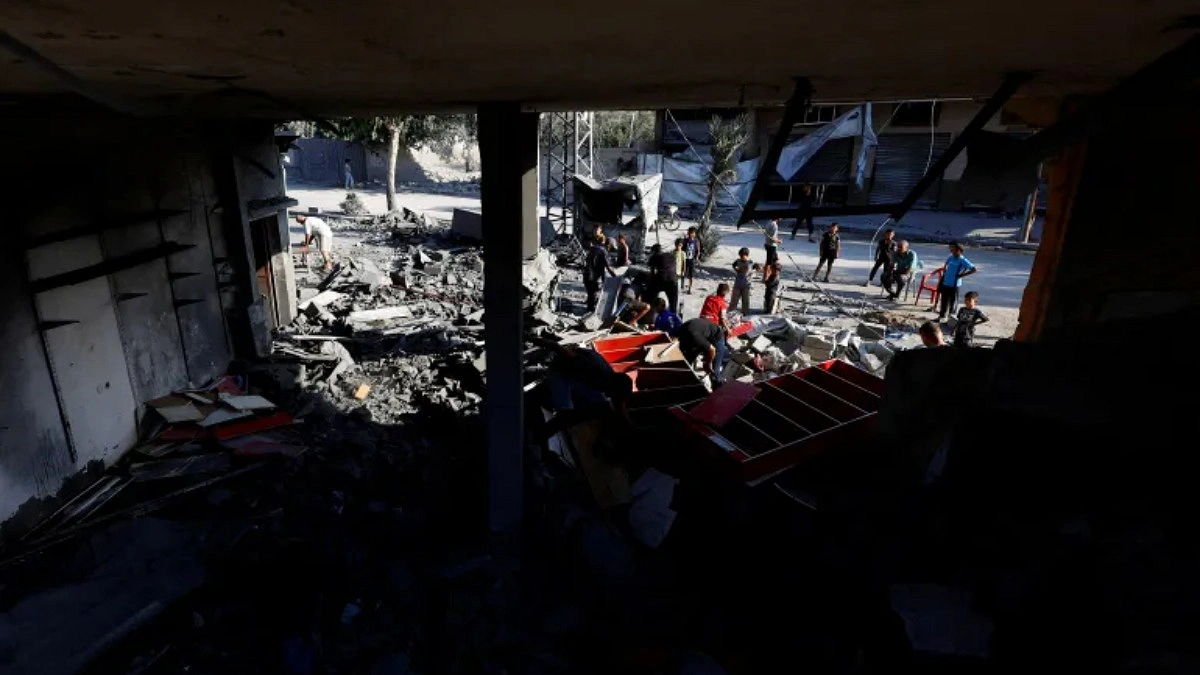 Israeli drone strike on Gaza funeral kills 8 mourners