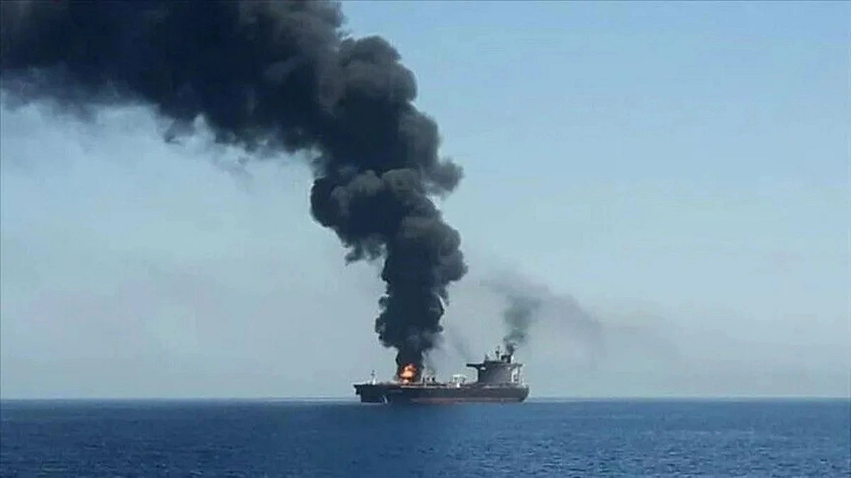 Tanker attacked off Oman coast, Washington blames Iran