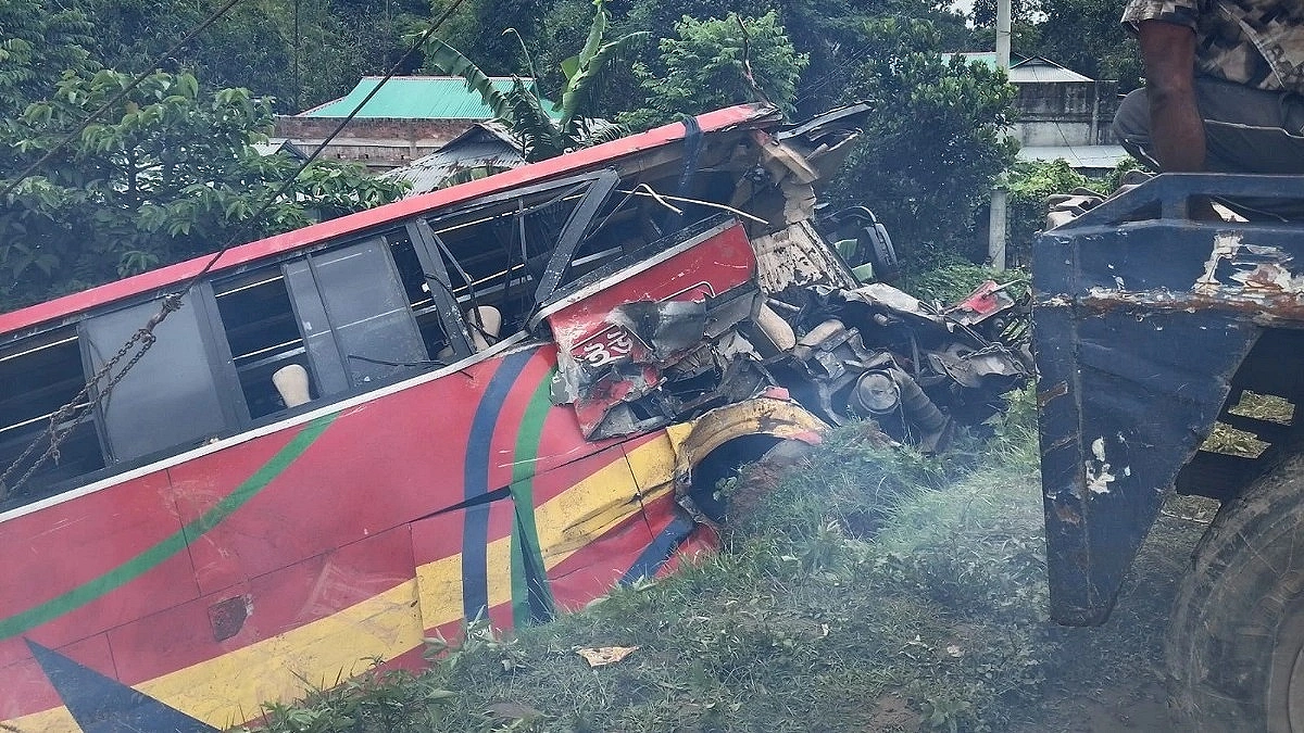Two Killed, 20 Injured in Habiganj Bus Collision