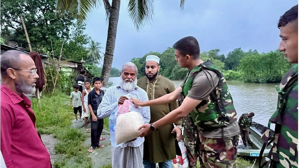 Army Joins Flood Rescue Operations in Chattogram